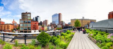 High Line Park, New York City, ABD 