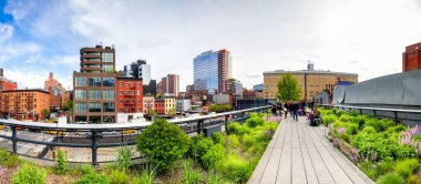 High Line Park, New York City, ABD 