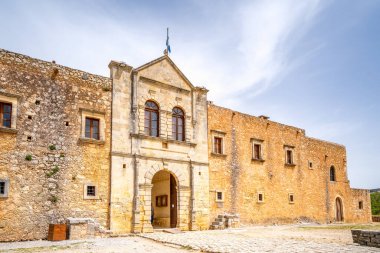Arkadi 'deki Arkadi Manastırı, Girit, Yunanistan 
