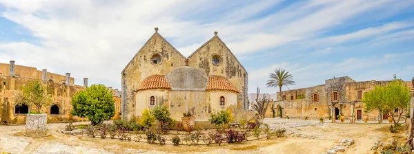 Monastery Arkadi Arkadi Crete Greece — Fotografia de Stock