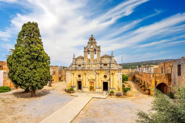 Mosteiro Arkadi Arkadi Creta Grécia — Fotografia de Stock