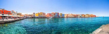 Venetian Harbour in Chania, Crete, Greece 