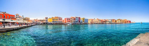 Chania, Girit, Yunanistan 'daki Venedik Limanı 