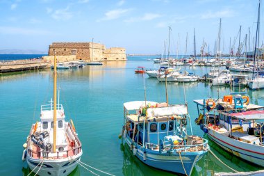 Heraklion Venedik Limanı, Creta Adası, Yunanistan 