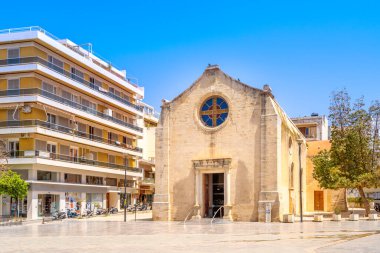 Yunanistan 'ın Heraklion Adasının Tarihi Kenti