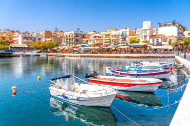 Agios Nikolaous Limanı, Kreta Adası, Yunanistan 