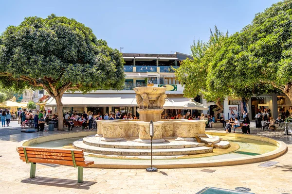 Fountain, Heraklion, Island Creta, Yunanistan