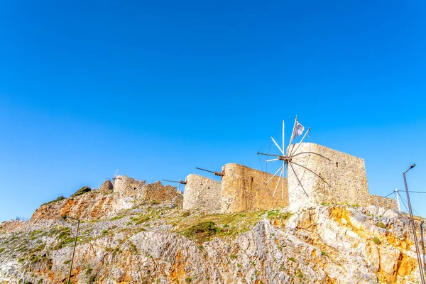 Molinos Seli Amebelou Meseta Lassithi Isla Kreta Grecia —  Fotos de Stock