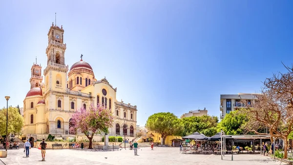 Cathédrale Minas Héraklion Île Crète Grèce — Photo