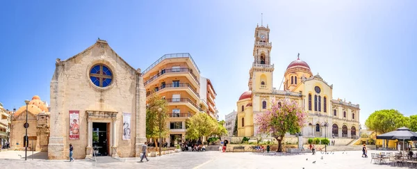 Catedral Minas Heraklion Ilha Creta Grécia — Fotografia de Stock