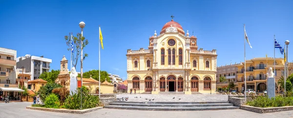 Minas Cathedral Heraklion Island Creta Greece — Stock Photo, Image