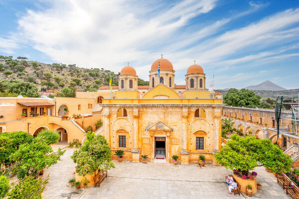 Monastery Holy Trinity, Meteora, Island Crete, Greece