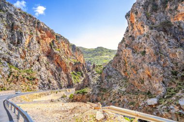 Kourtaliotiko Boğazı, Girit Adası, Yunanistan 