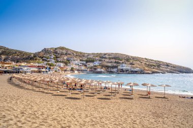 Matala Köyü, Girit Adası, Yunanistan