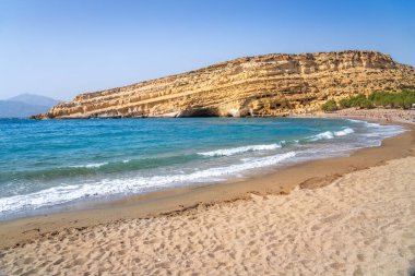 Matala Köyü, Girit Adası, Yunanistan