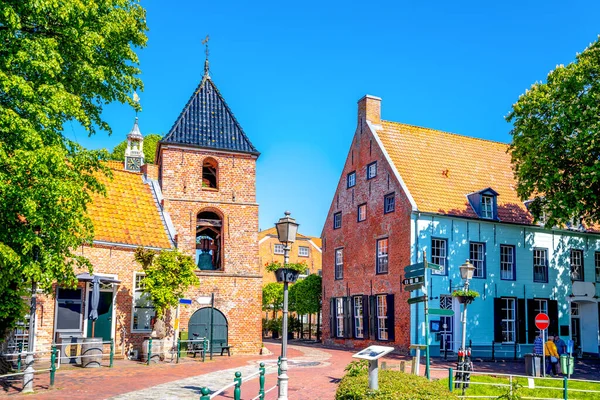 Historisk Stad Greetsiel Krummhoern Nordsjön Tyskland — Stockfoto