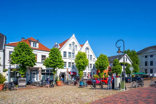 Gamla Marknaden Jever East Friesland Nordsjön Tyskland — Stockfoto
