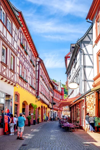 Old Market Miltenberg Beieren Duitsland — Stockfoto