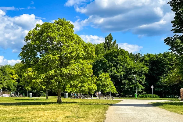 Gnthersburgpark, Frankfurt am Main, Almanya 