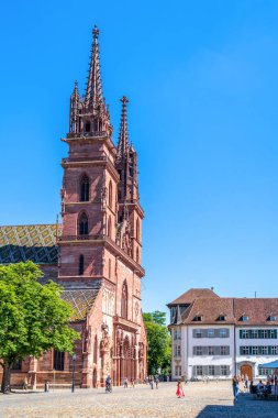 Munster, Katedral, Basel, İsviçre 