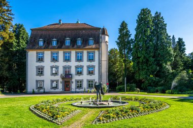 Bad Saeckingen, Almanya 'daki tahta köprü 