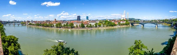 Vista Sobre Basel Suíça — Fotografia de Stock