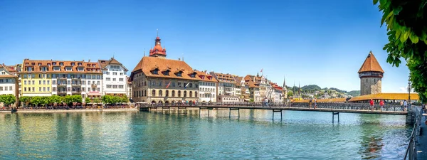 Şapel Köprüsü, Lucerne, İsviçre 