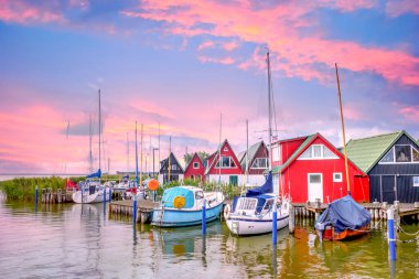 Marina Ahrenshoop, Mecklenburg Vorpommern, Almanya 
