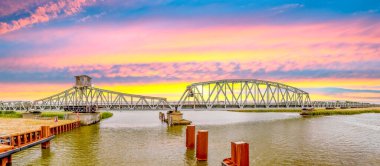 Swing Köprüsü, Meinigenbridge, Zingst, Almanya 