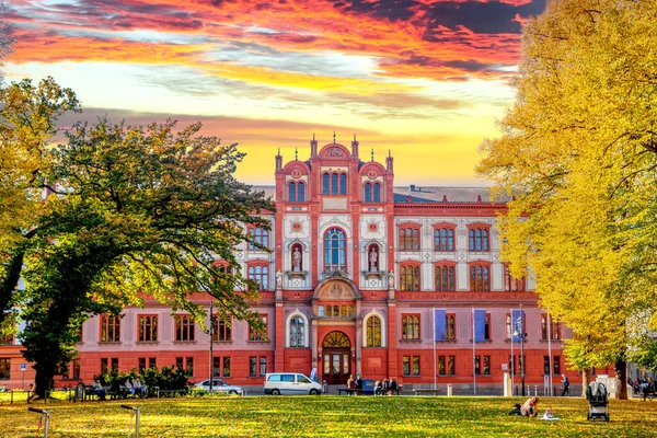 Universität Rostock Mecklenburg Vorpommern Deutschland — Stockfoto