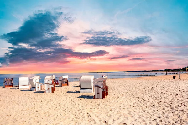 Beach Ueckermuende Germany — Stockfoto