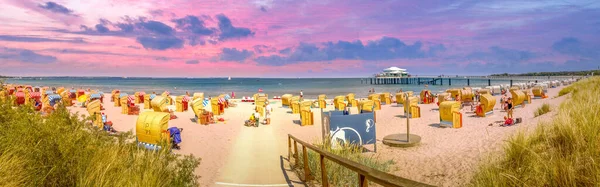 Beach Timmendorf Niendorf Baltic Sea Germany — Stock Photo, Image