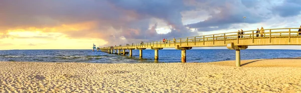 Beach Zinnowitz Baltic Sea Germany — Fotografia de Stock