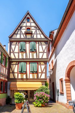 Historical city of Ladenburg, Germany