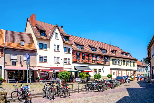 Città Storica Ladenburg Germania — Foto Stock