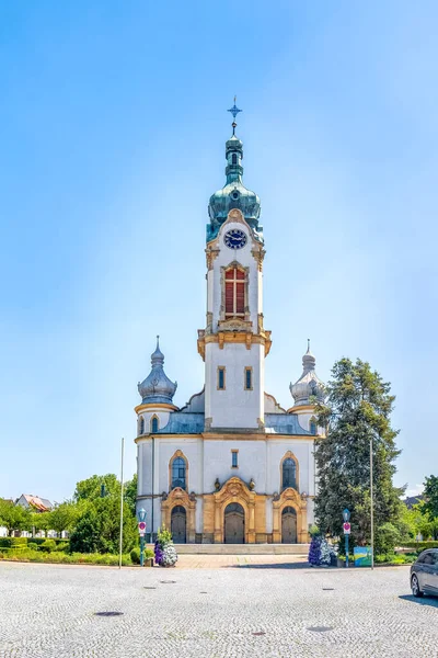 Igreja Hockenheim Alemanha — Fotografia de Stock