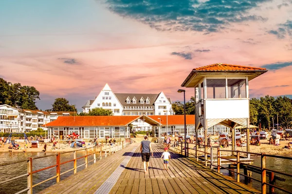 Beach Gluecksburg Baltic Sea Germany — Stock fotografie