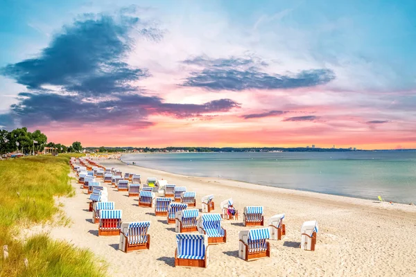 Beach Scharbeutz Baltic Sea Germany — Stockfoto