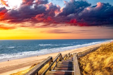 Wenningstedt, Sylt, Ada, Kuzey Denizi, Almanya 