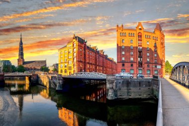 Speicherstadt Hamburg, Almanya 