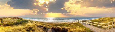 Wenningstedt, Sylt, Ada, Kuzey Denizi, Almanya 