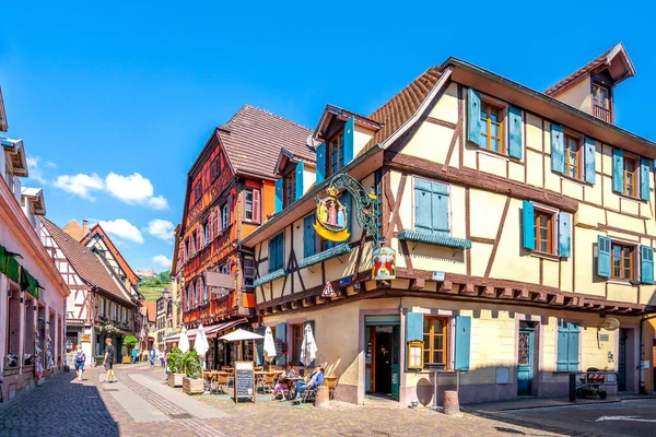 Historical City Ribeauville Alsace France — Stockfoto