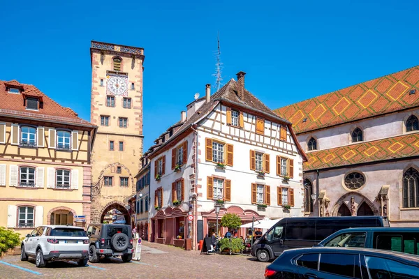 Historical Market Ribeauville Alsace France — Stock Fotó