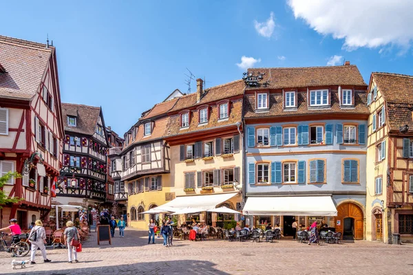 Historical City Colmar Alsace France — 스톡 사진