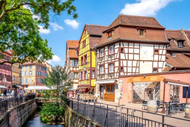 Market place, Colmar, Alsace, France 