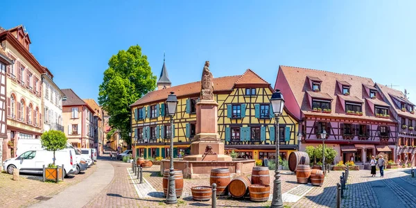 Market Ribeauville Alsace France — Stock Fotó