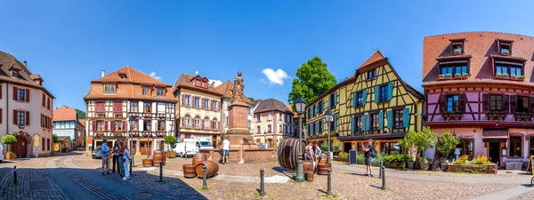 Market Ribeauville Alsace France — Stok fotoğraf