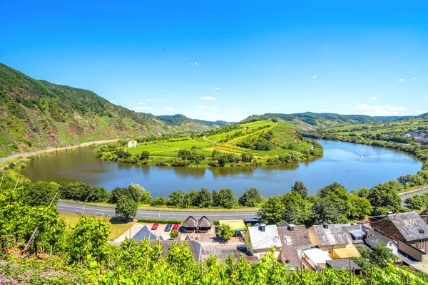 Moselle Loop Bremm Germany — Stock fotografie