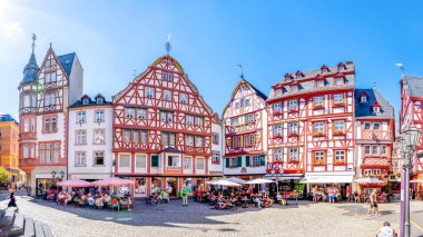 Historical city of Bernkastel Kues, Moselle, Germany 