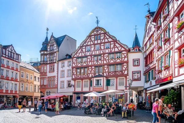 Historical City Bernkastel Kues Moselle Germany — Stok fotoğraf